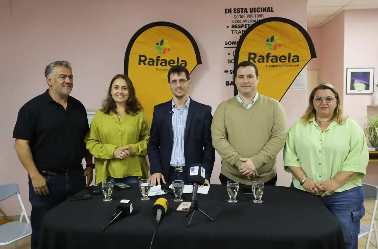 El intendente Viotti y funcionarios del gabinete presentaron la versión 2025 de Rafaela en Acción