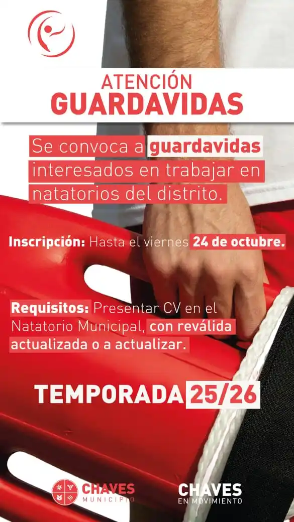 Guardavidas Chaves Flyer