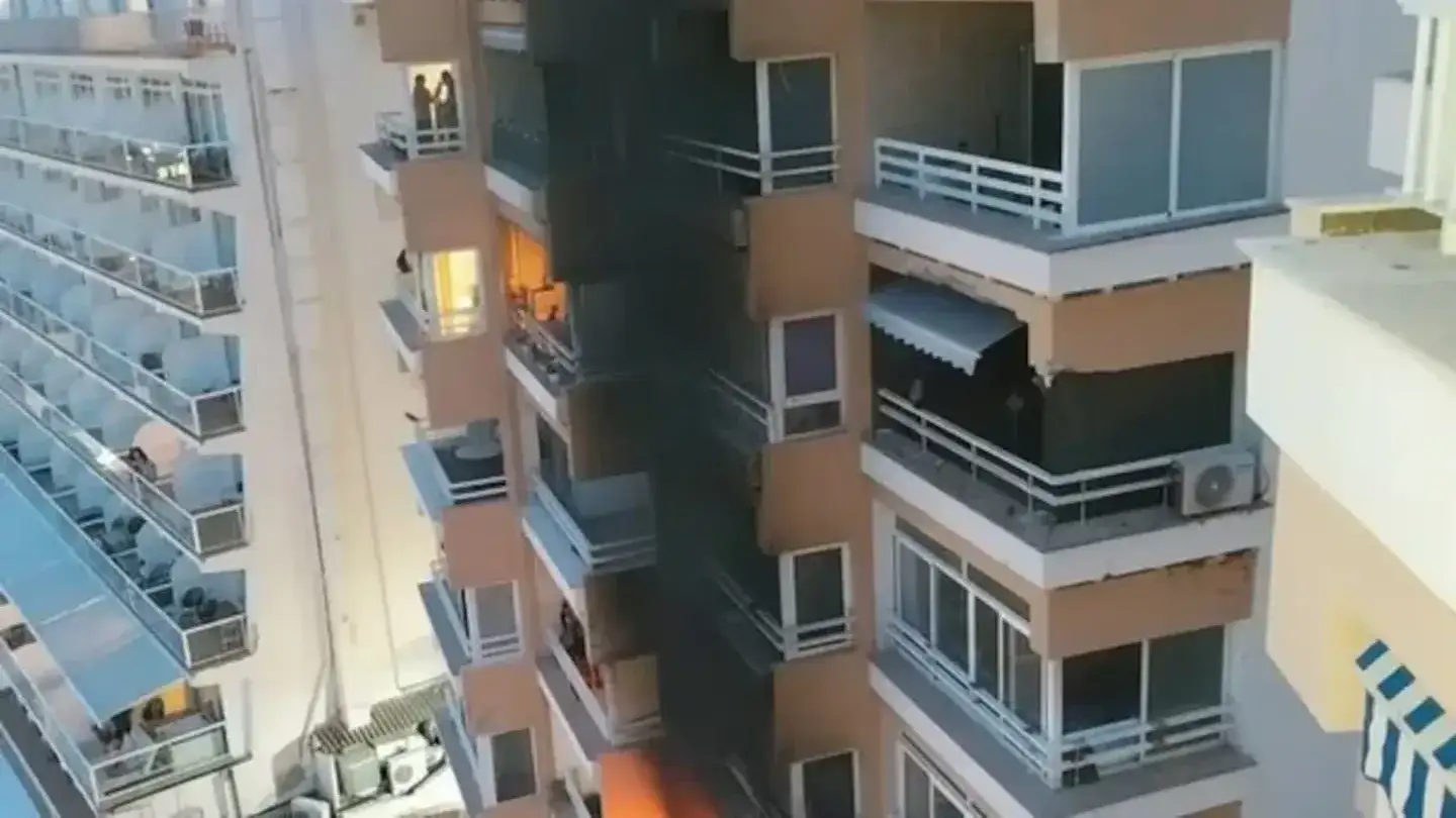 Un argentino falleció en un incendio en la isla de Mallorca