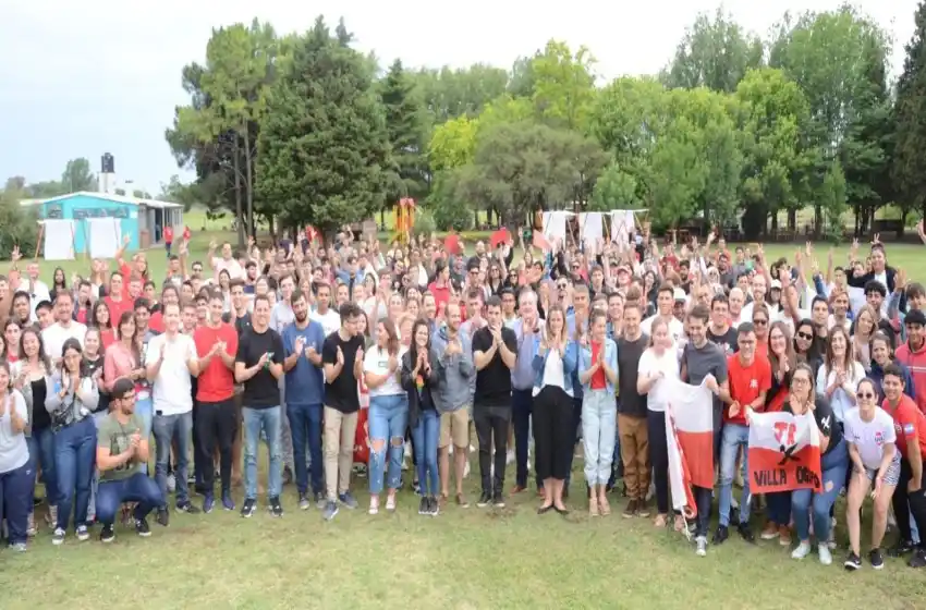 Venado Tuerto fue epicentro de la UCR provincial y sede del campamento de la Juventud Radical