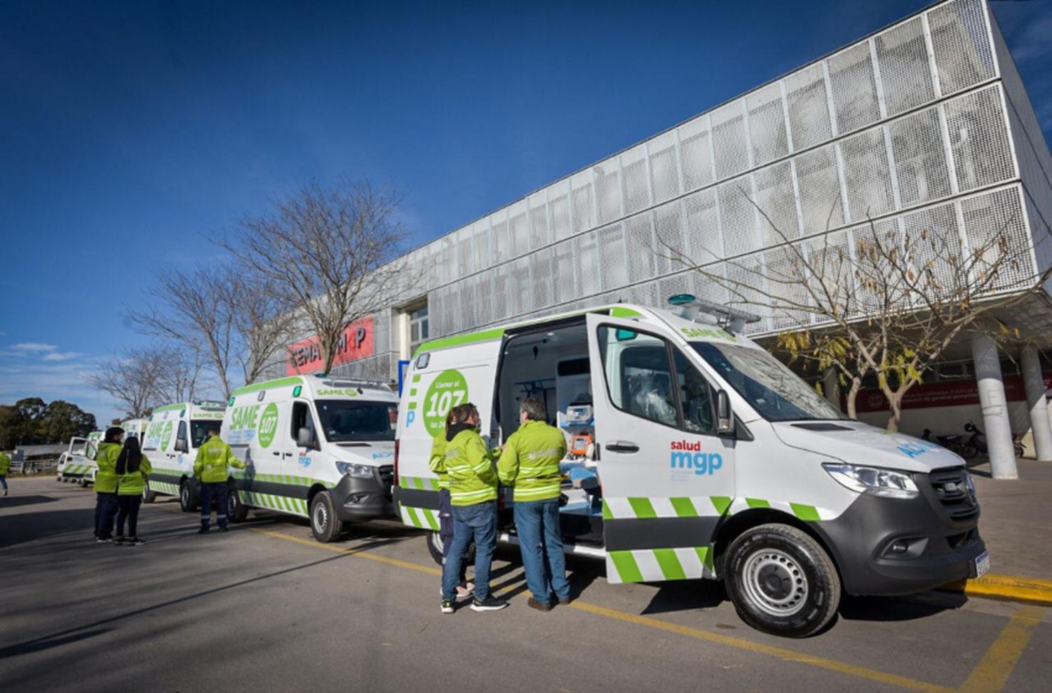 El Municipio suma nuevas ambulancias destinadas a las bases operativas de Chapadmalal, del Cema y del Centro