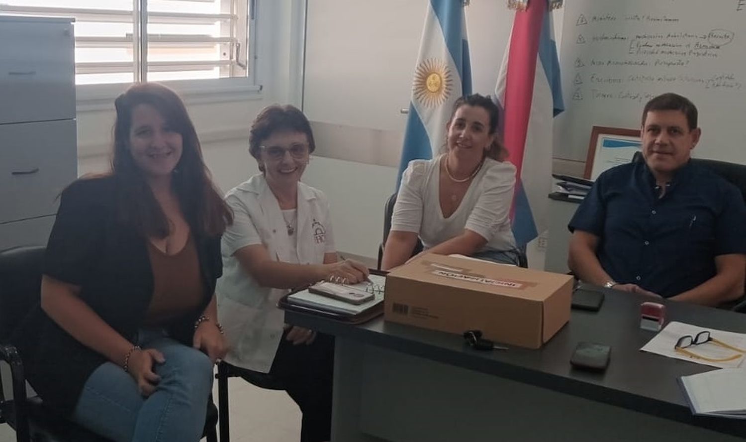 El Hospital Centenario y el Copnaf acordaron realizar acciones de manera conjunta