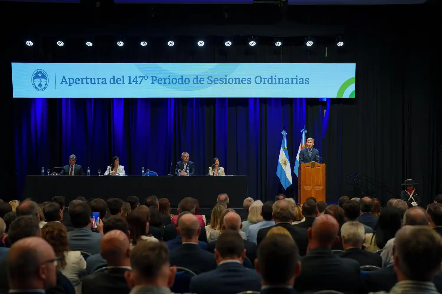 Rogelio Frigerio inauguró el 147° período de sesiones con un mensaje de orden fiscal y desarrollo