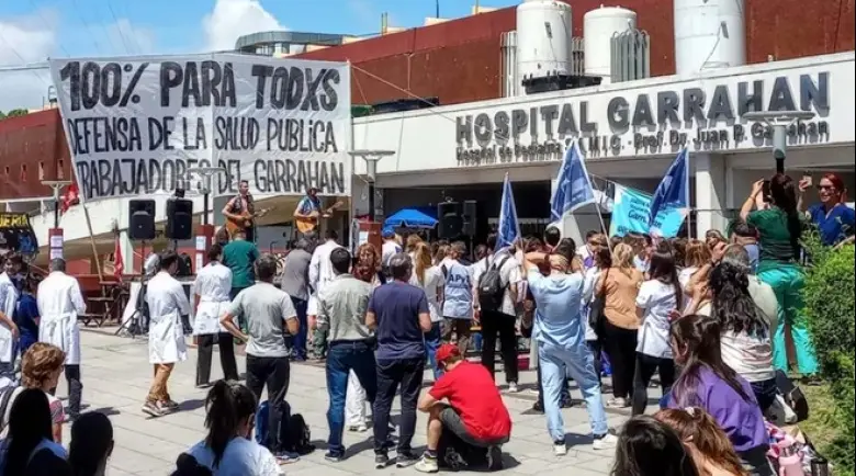 Recrudece el conflicto en el hospital Garrahan. Foto: archivo internet