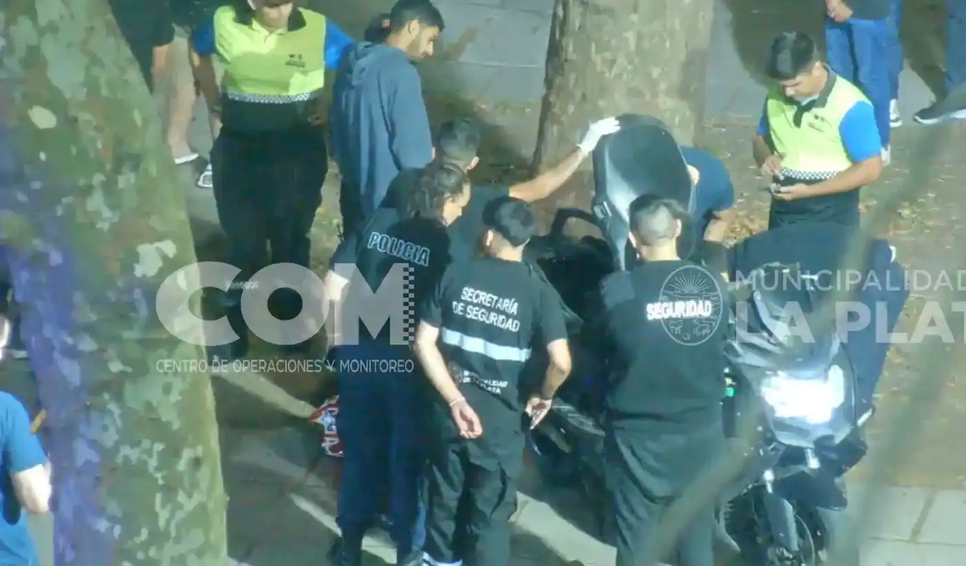 La policía lo arrestó