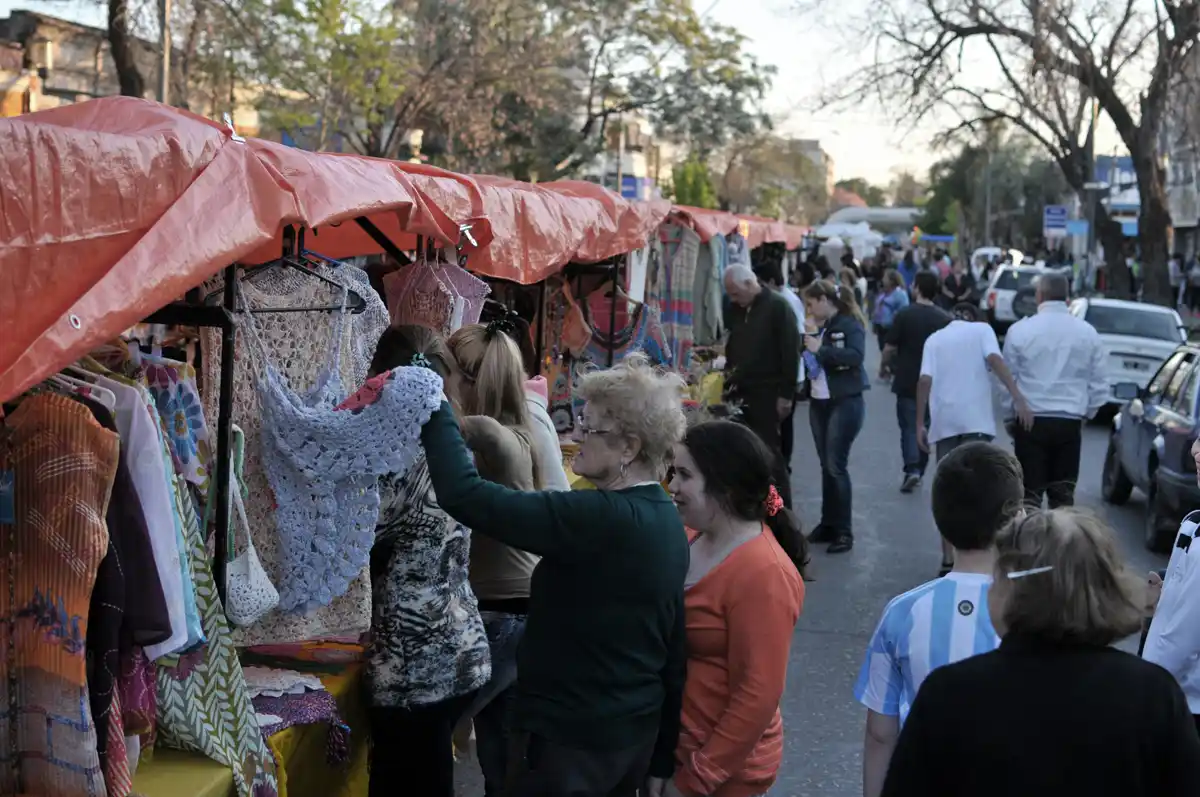 Avenida General Paz fue el lugar elegido por la familia para disfrutar del feriado