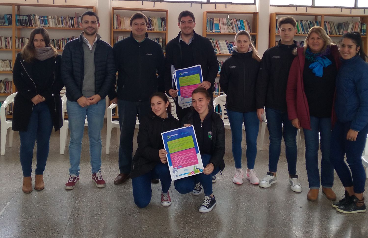 Senado Juvenil: Morchio visitó escuelas