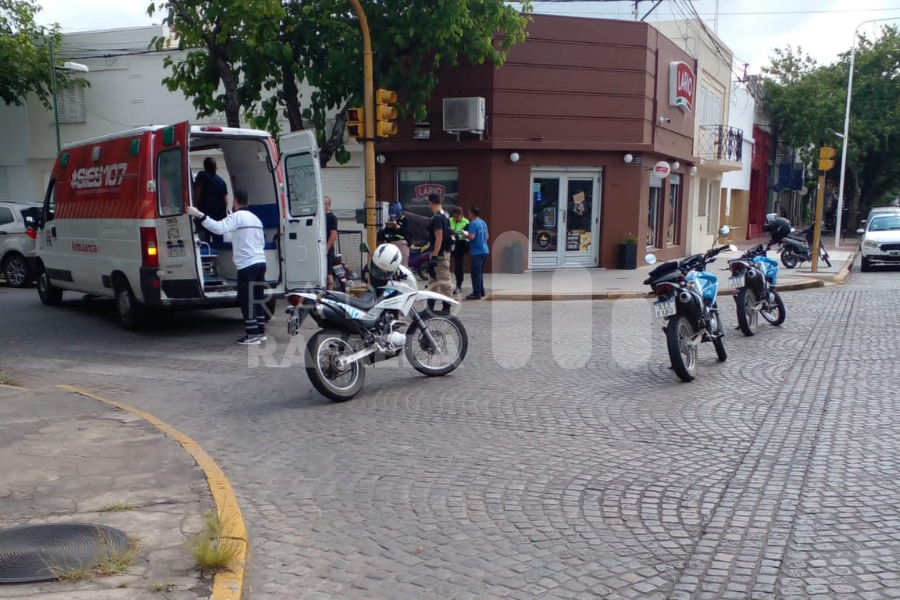 Un menor de 12 años tuvo que ser llevado al Hospital de Rafaela luego de haber sufrido un accidente de tránsito 