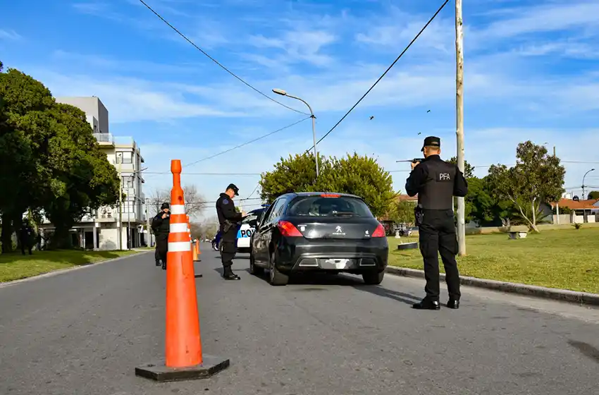 La Policía Federal presente en los barrios de Mar del Plata