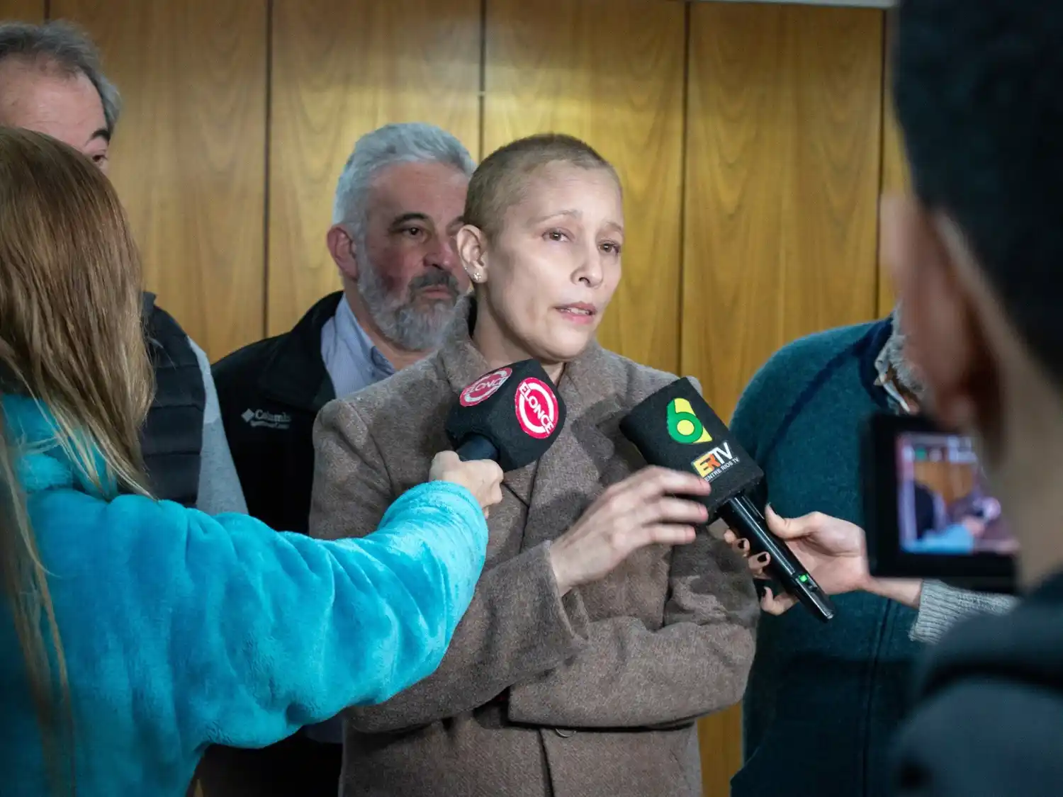 Paola Rubattino en su presentación de candidata a Diputada Macional