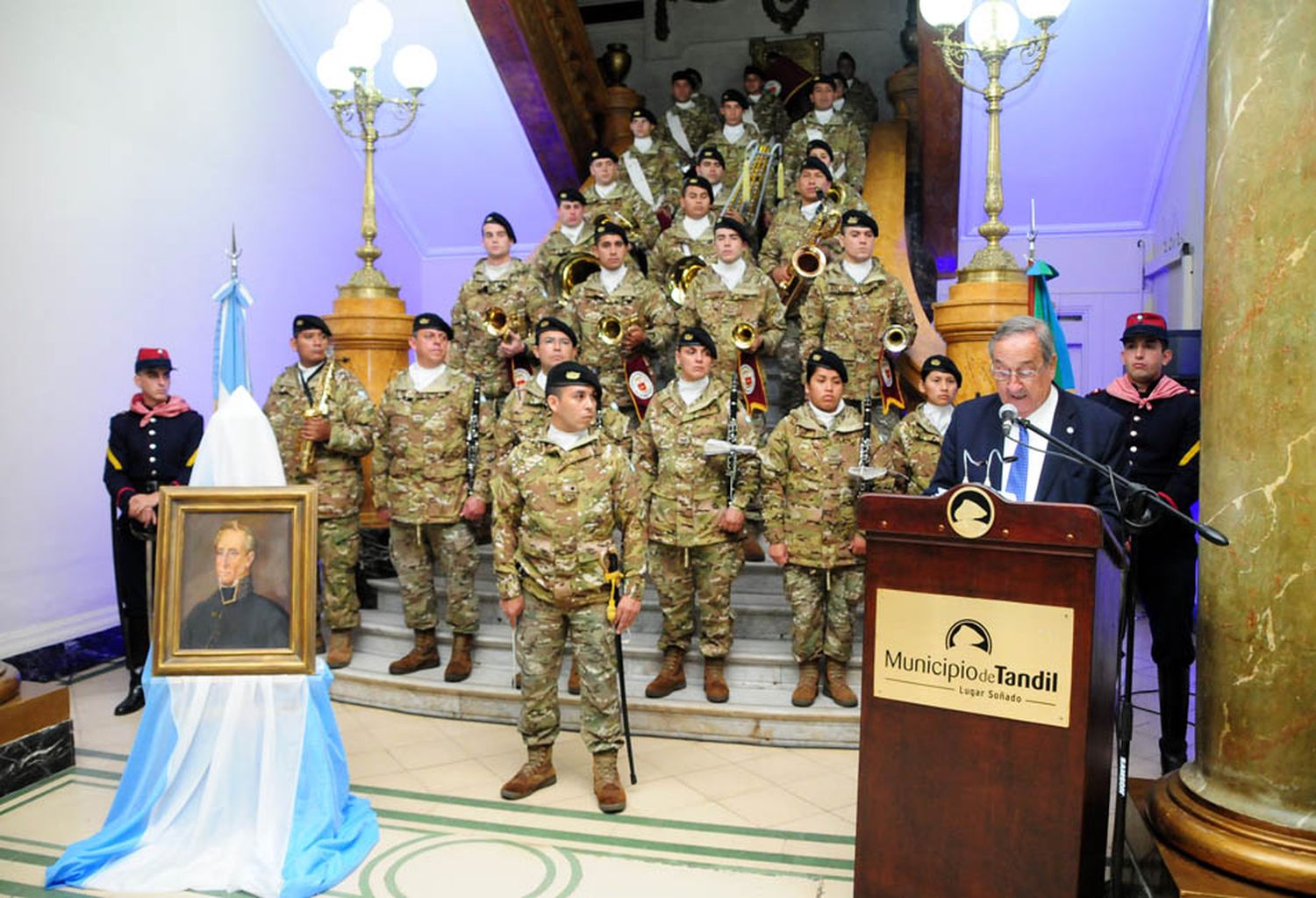 El Municipio le rindió tributo al fundador de la ciudad, en el 196to. aniversario de Tandil