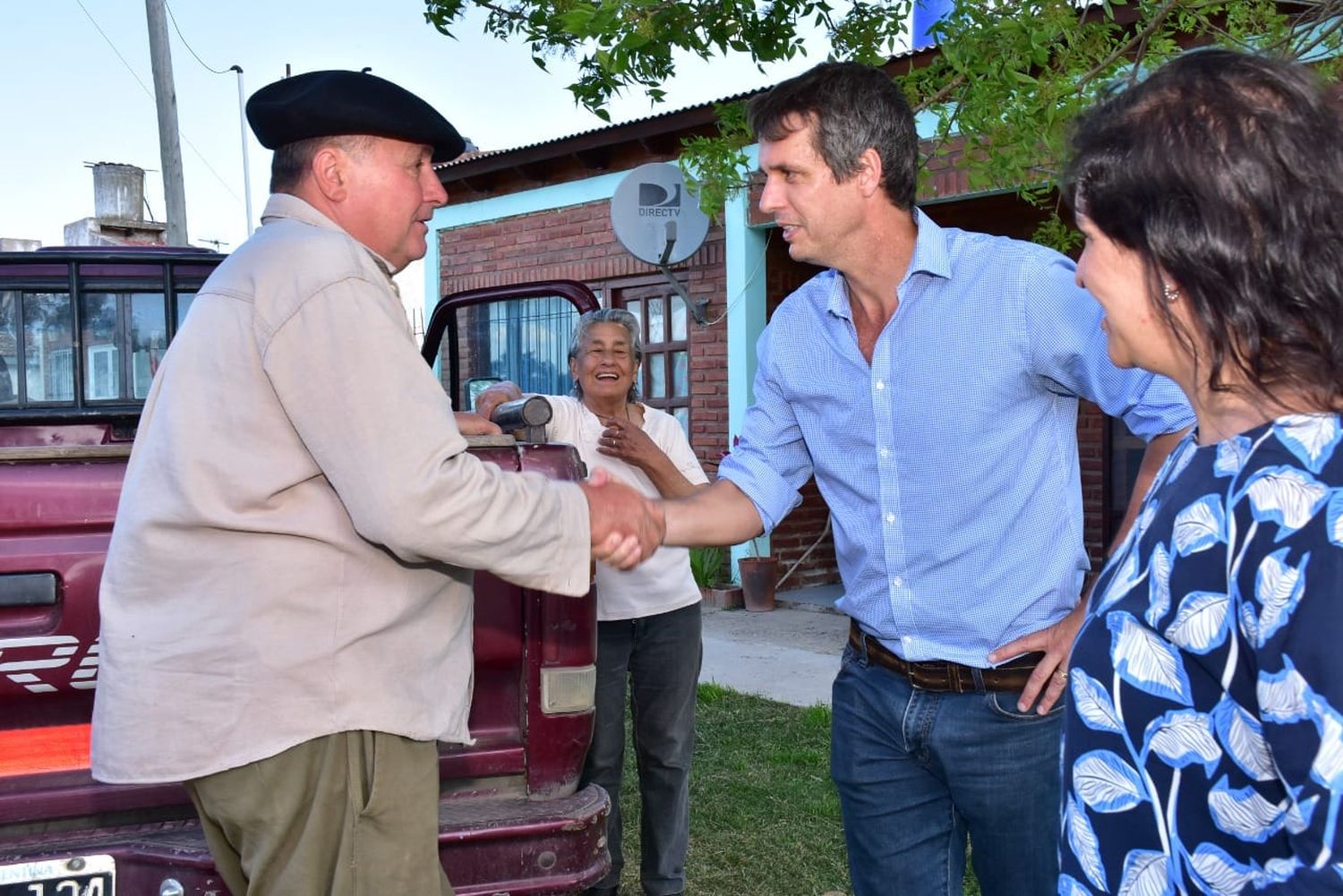 Cresto en Villa Paranacito: Hizo hincapié en la importancia de la obra pública