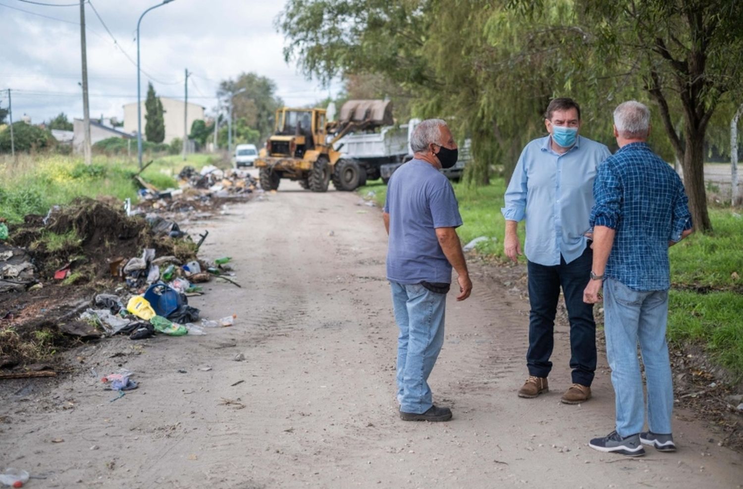 El Municipio realizó tareas de mejoras y mantenimiento en Las Lilas