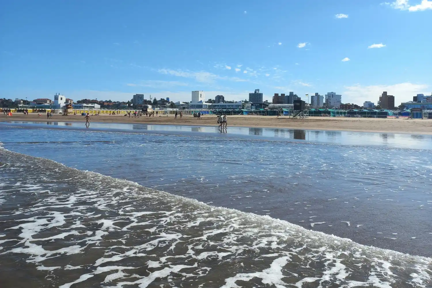 Las carpas en Punta Mogotes son muy buscadas para este verano.