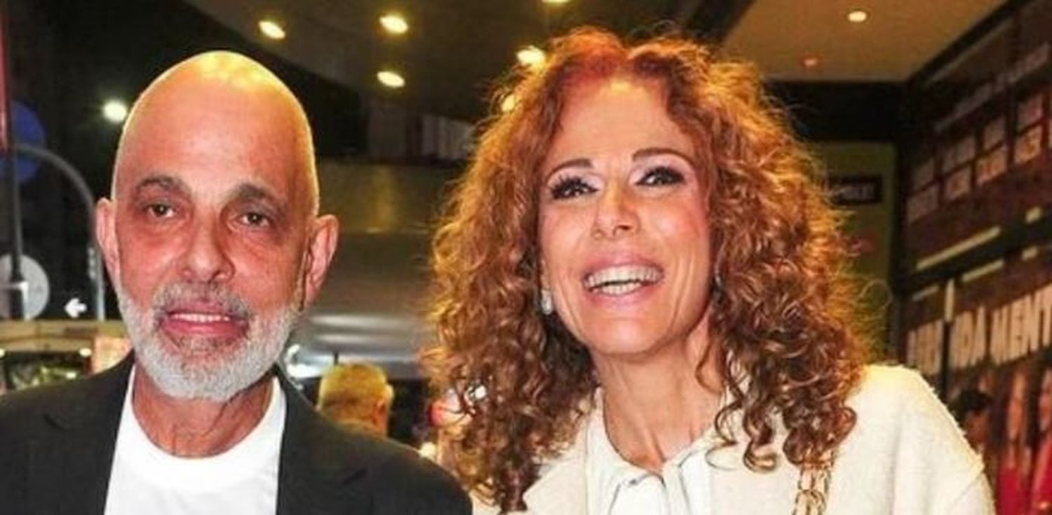 Iliana Calabró y su pareja, el empresario Luis Alberto De Stefano