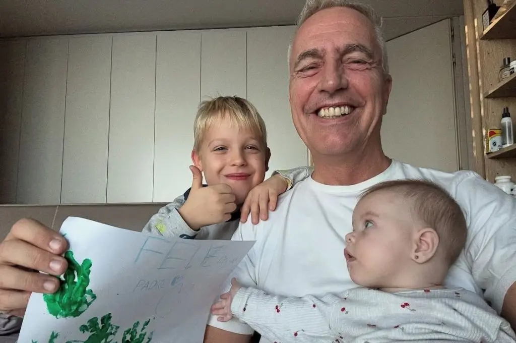 “Me hacen muy feliz”: la emotiva sorpresa que le prepararon Mirko y Milenka a Marley por el Día del Padre