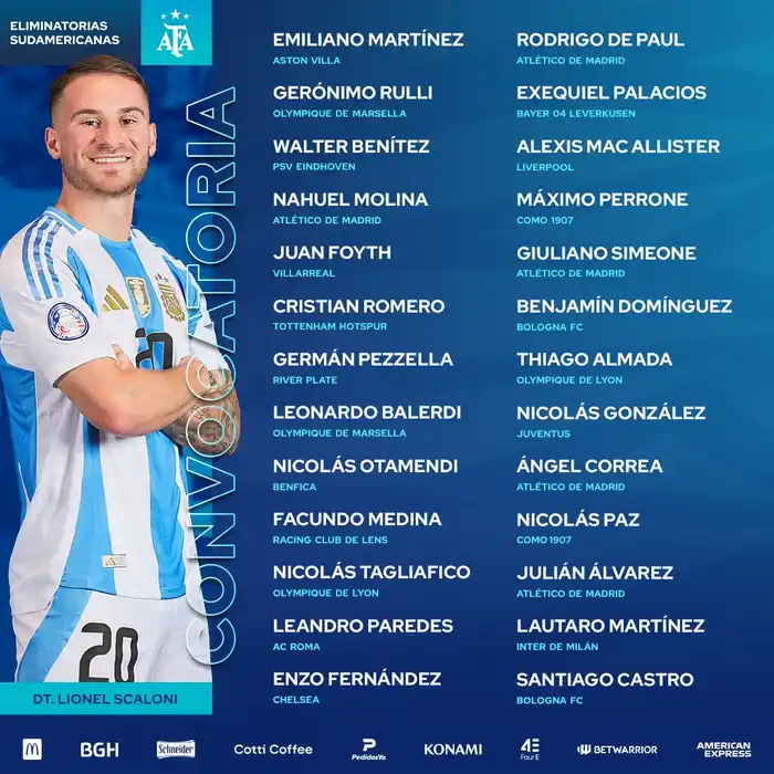 seleccion convocados