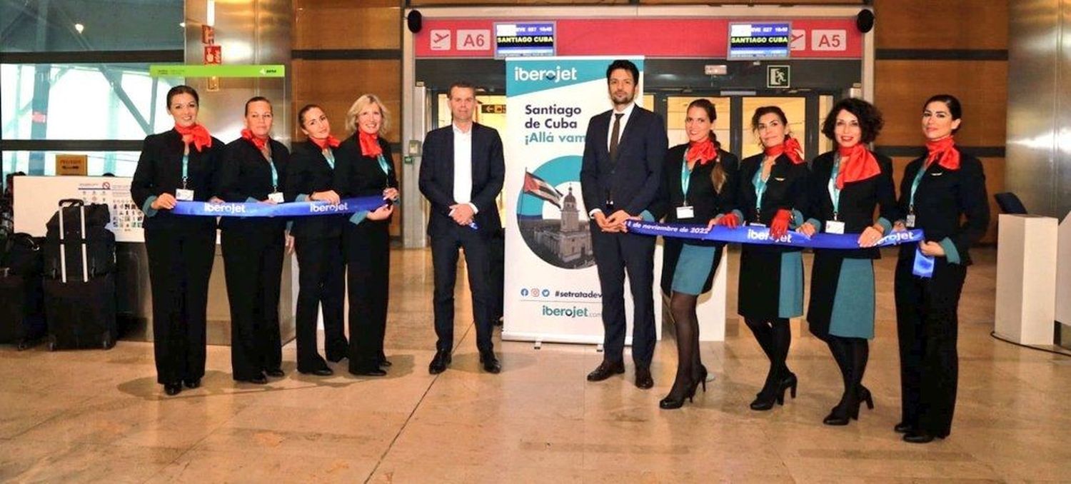 Flights to Cuba: Iberojet opened its route to Santiago de Cuba (SCU)