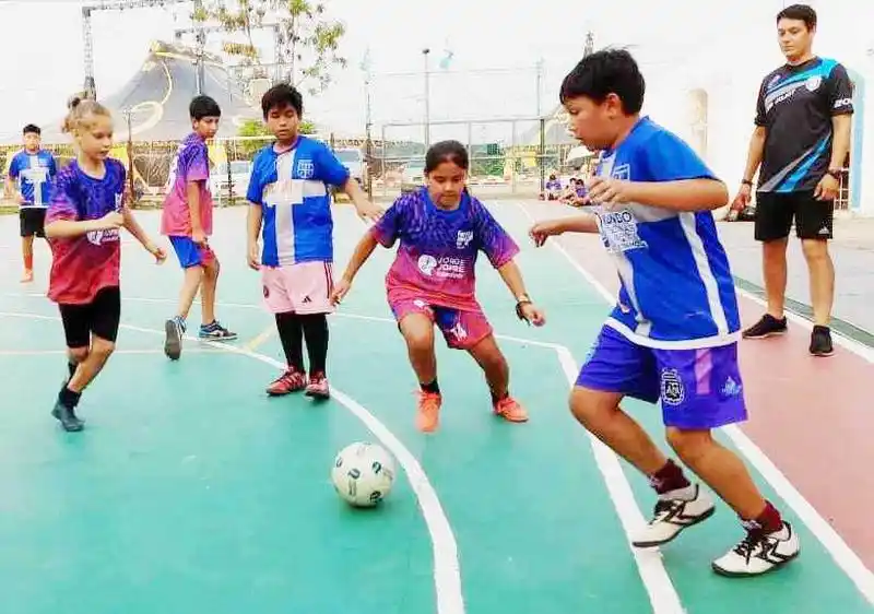 Comenzó la Liga Formativa de Fútbol Infantil