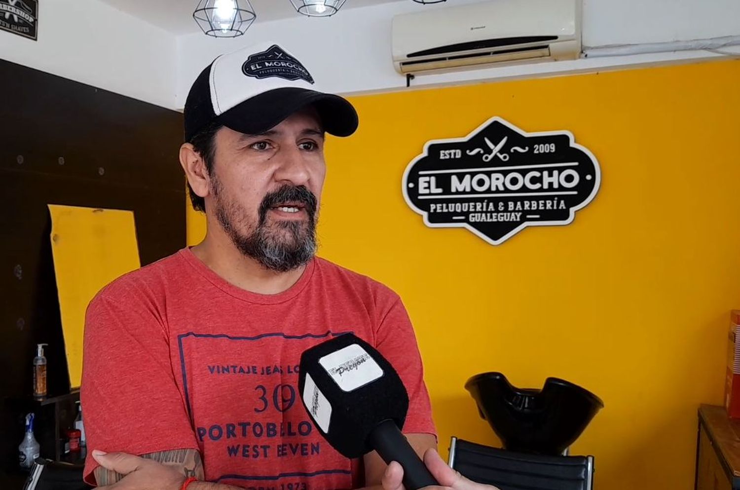 Ismael Bogado - Peluquería "El Morocho".