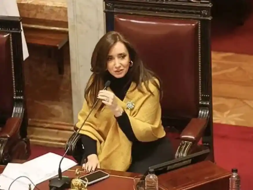 Victoria Villarruel, vicepresidenta de la Nación.