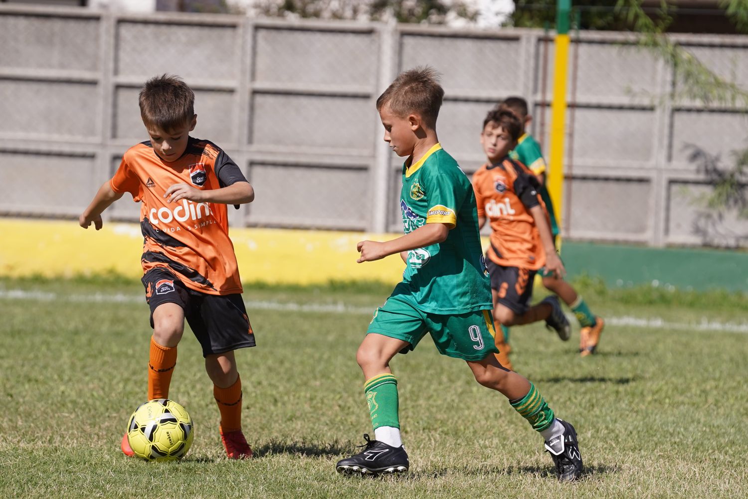 Los niños disfrutarán de una nueva tarde de fútbol.