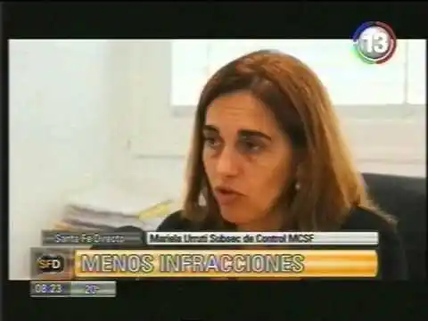 Con los cinemómetros bajó la cantidad de infracciones