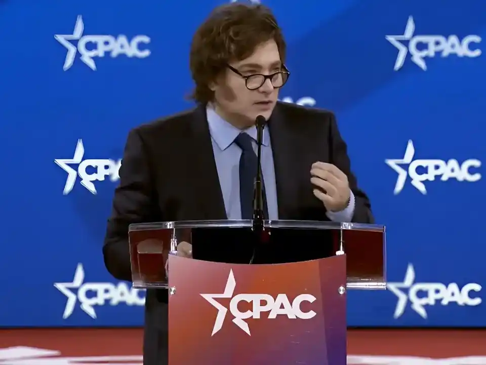 Javier Milei dio su discurso en la CPAC: "La era del Estado omnipresente ha terminado"