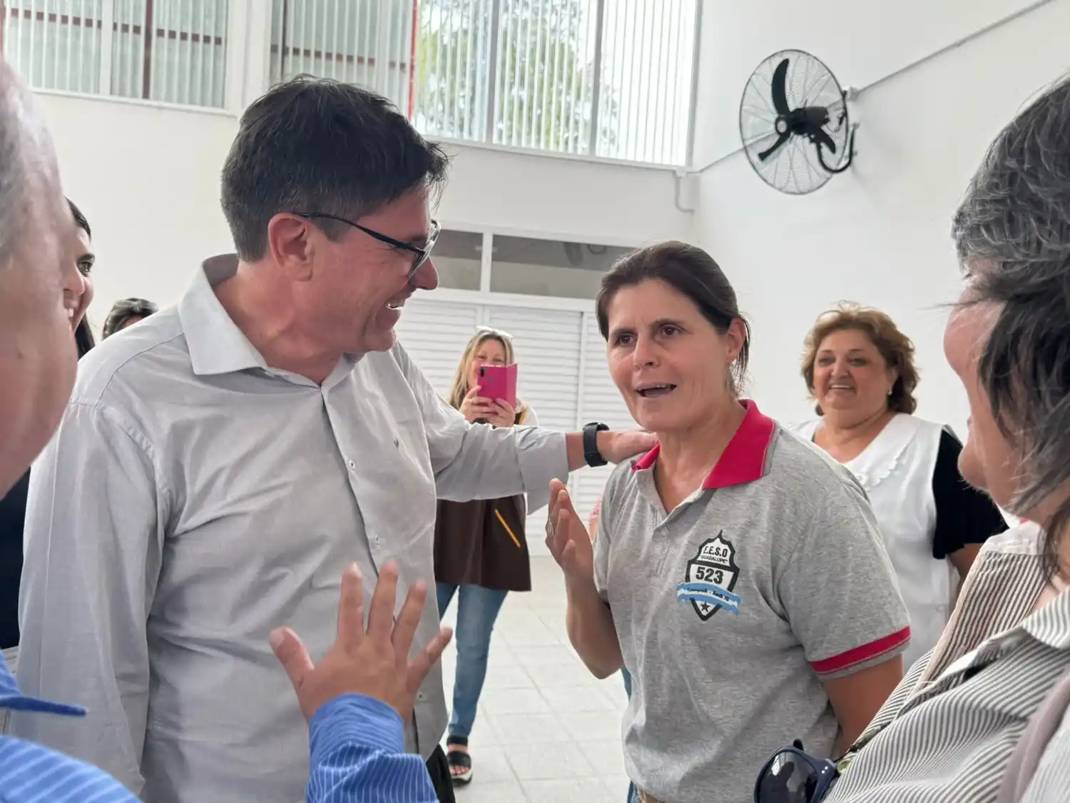 “El programa Asistencia Perfecta es una política del Gobierno de la provincia de Santa Fe que reconoce el trabajo y el esfuerzo del docente”, señaló el ministro de Educación, José Goity. Foto: GSF