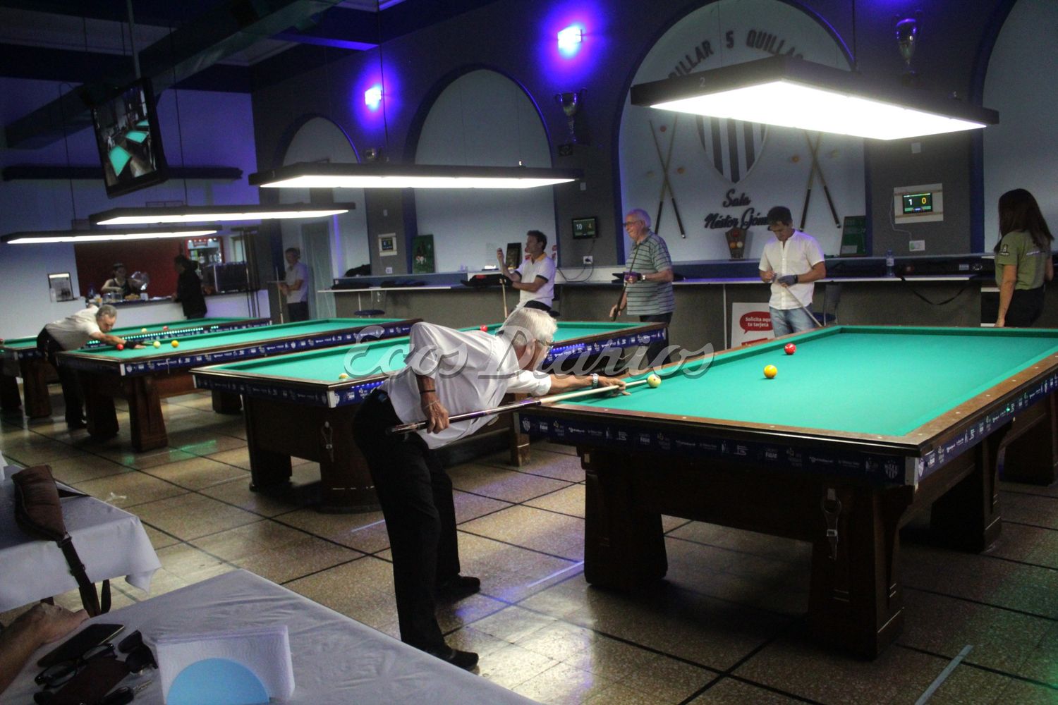 La Sala "Néstor Gómez" con su competencia