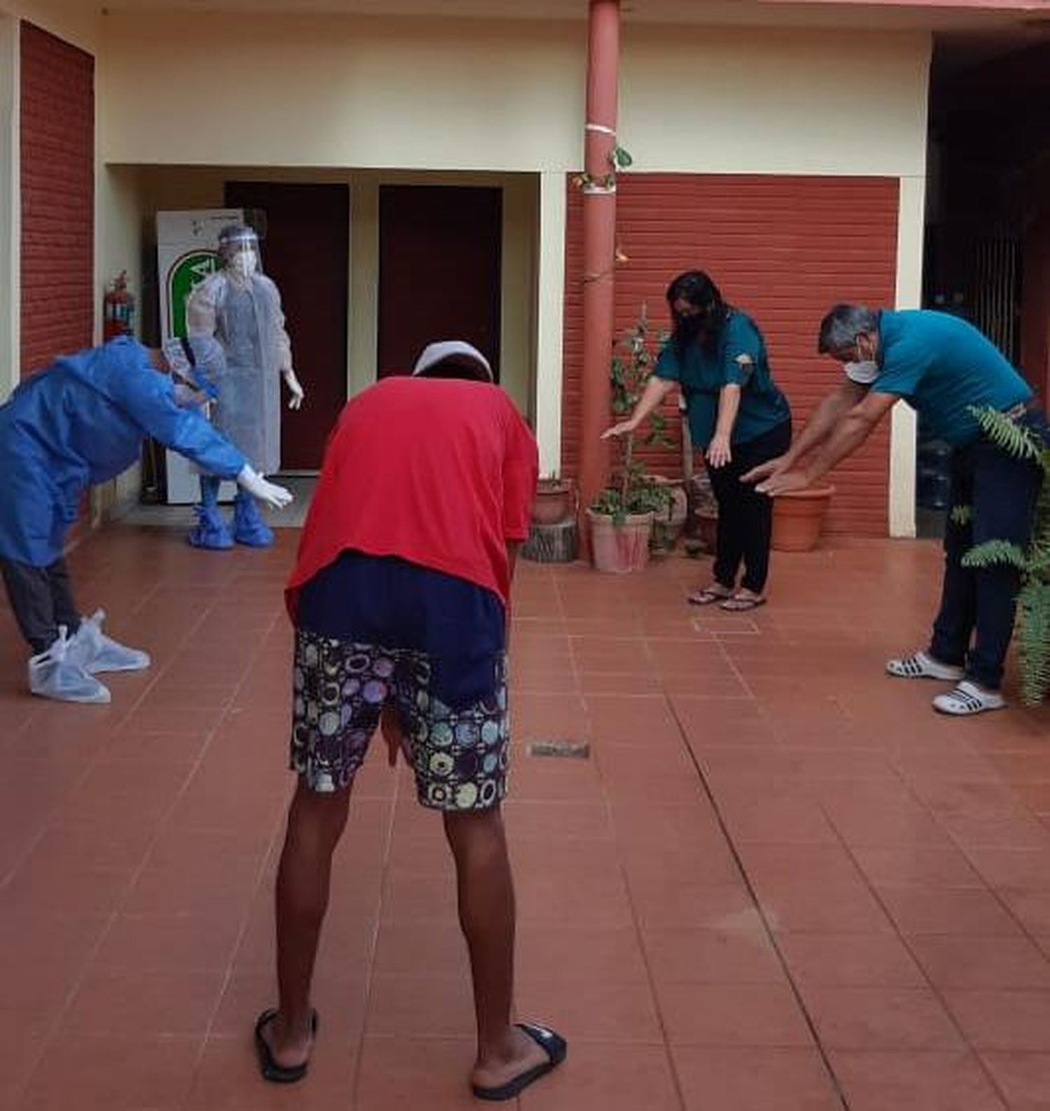 En Belgrano brindan espacios de actividad física a los pacientes de los CAS