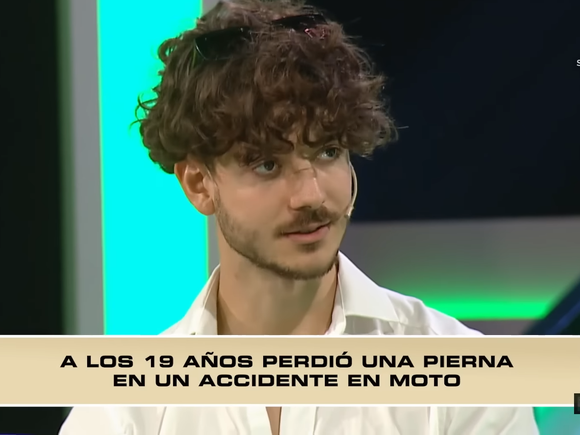 Es de Pergamino, perdió una pierna a los 19 y su historia de superación emocionó a todos en "Trato Hecho"