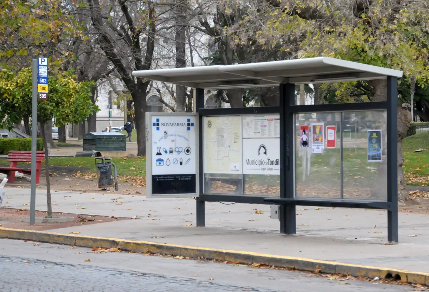 El paro de 48 horas dispuesto por la UTA se cumple en Tandil