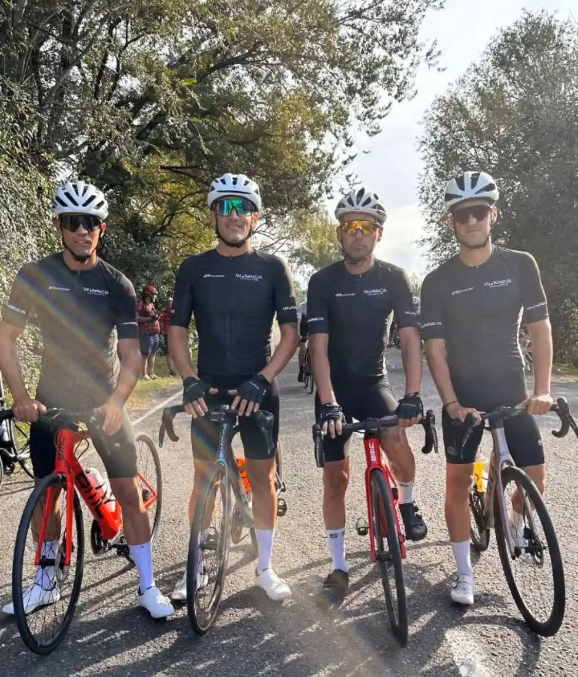 Rubén Venturini, Alejandro Ortiz, Maximiliano Almada y Lucas Morano compitieron en Malagueño