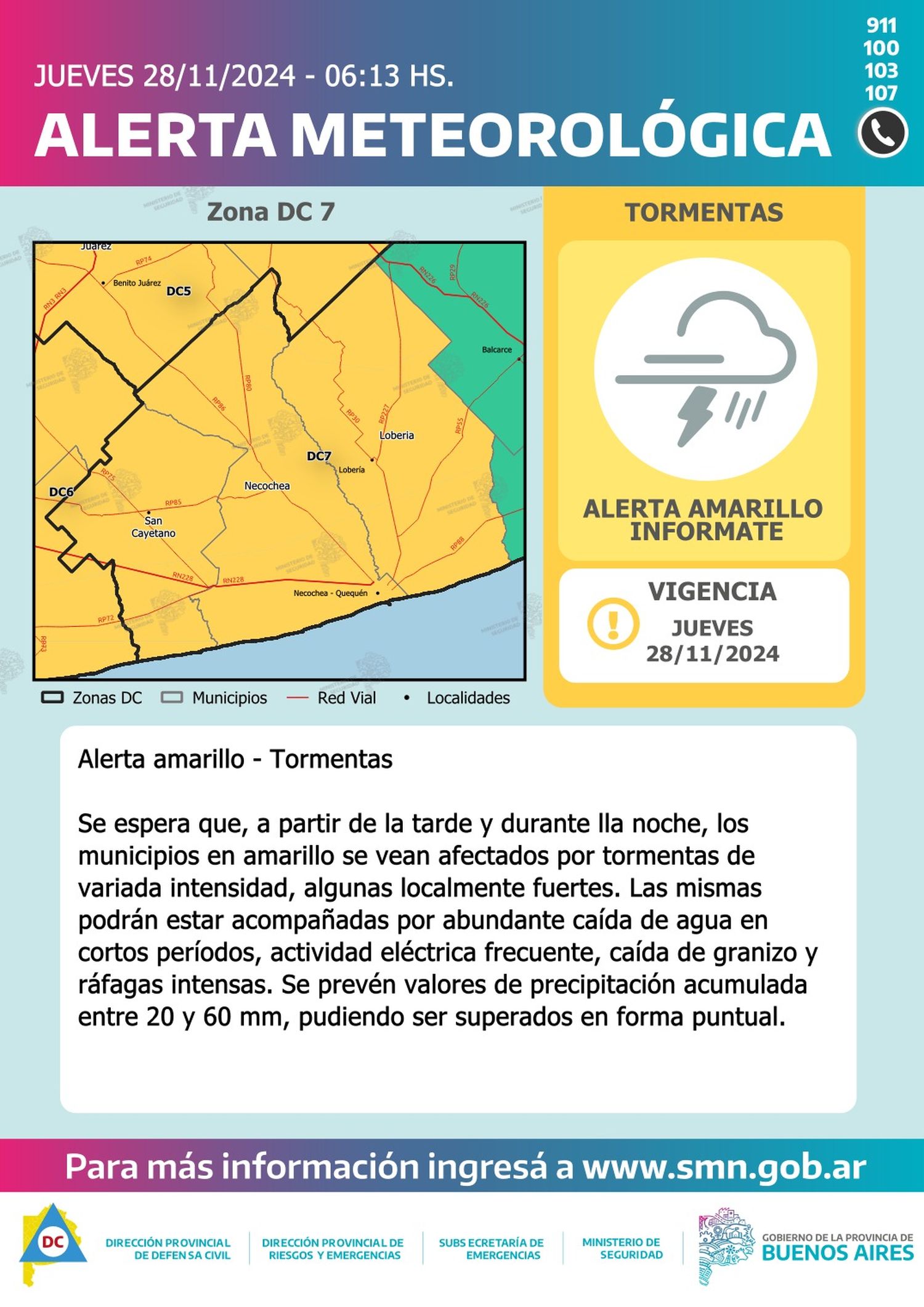 Alerta Metereorológica