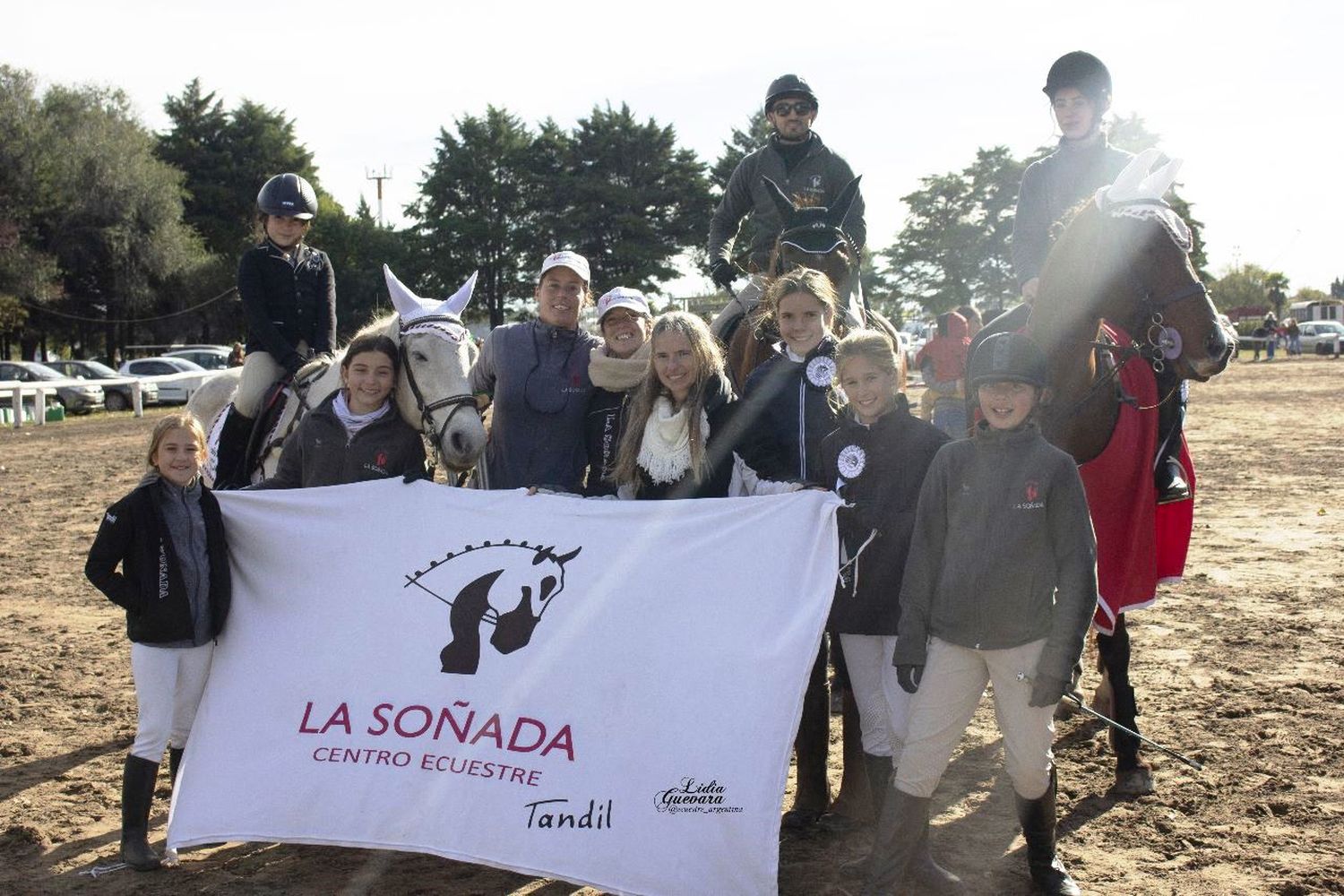 La Soñada compitió en Olavarría.