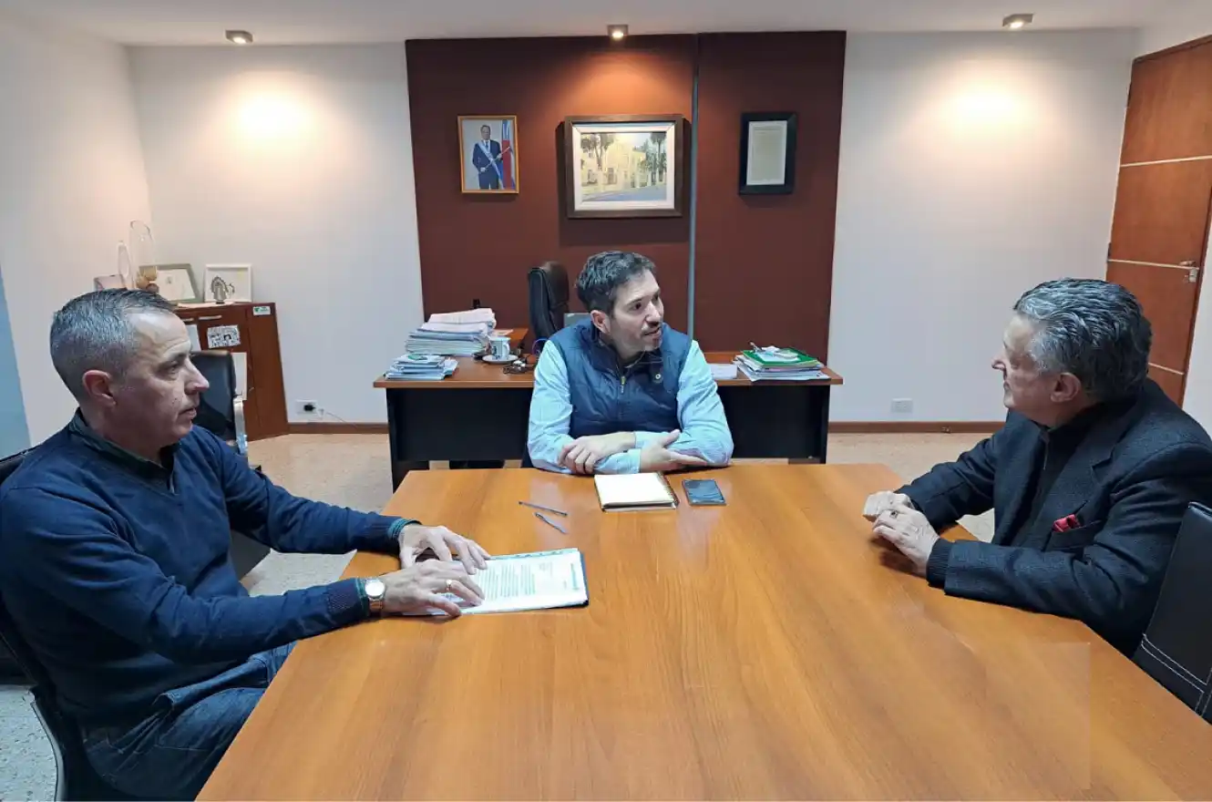Müller recibió a Zacarías y hablaron sobre el proyecto sobre cooperativismo