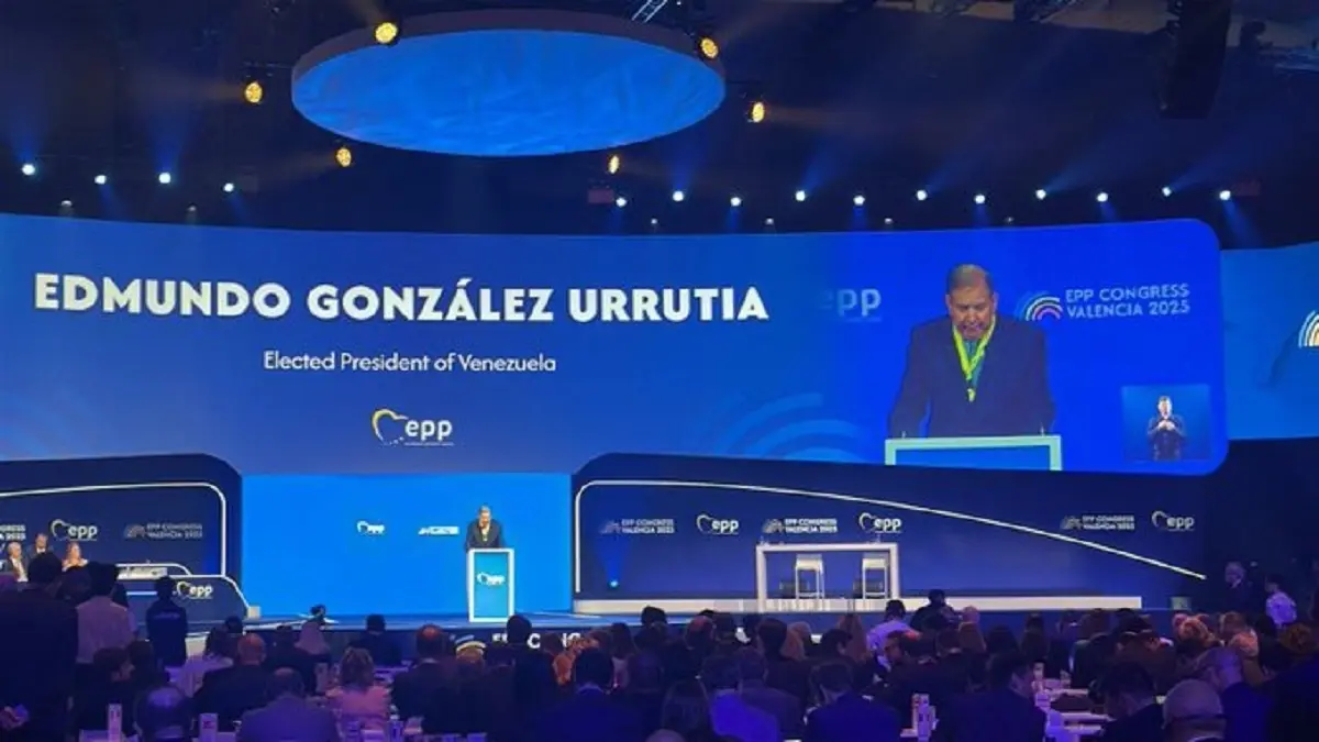 Edmundo en el Congreso del PP EUROPEO: «Venezuela está en el corazón del debate democrático»