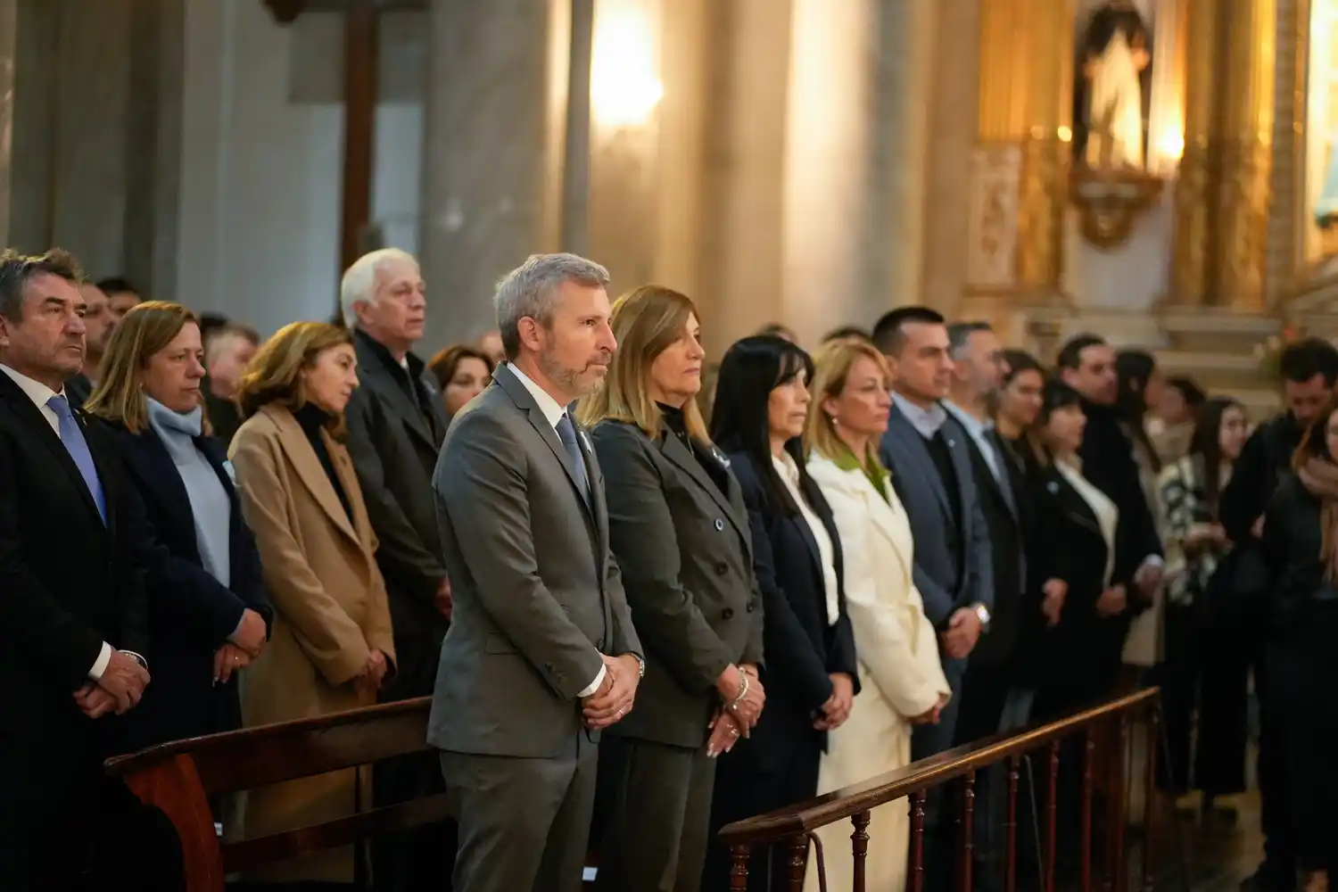 Frigerio participó en los actos por un nuevo aniversario de la revolución de mayo