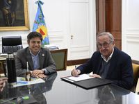 Con el fin de adquirir maquinaria vial, Tandil recibirá un importante crédito del Banco Provincia