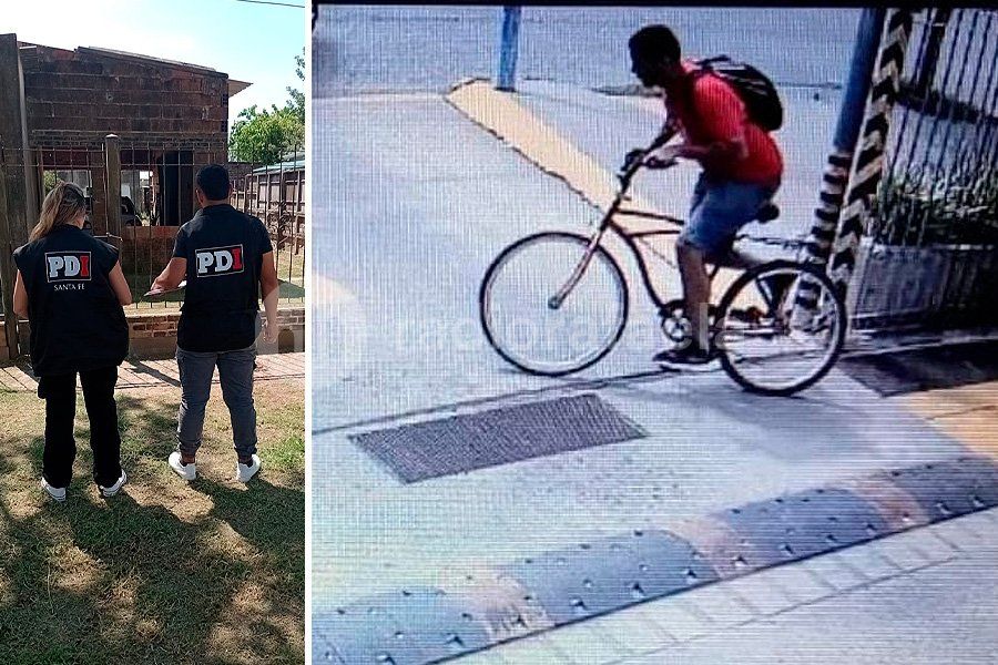 Robaron bicicletas de dos supermercados y quedaron filmados: dos detenidos