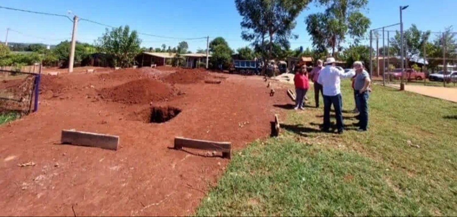 Iniciaron la obra del hogar temporal para hijos de trabajadores rurales