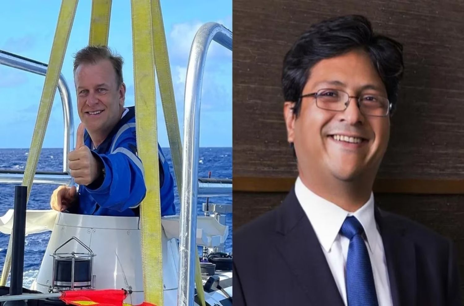 Quiénes son los turistas que desaparecieron en el submarino cuando iban a ver el Titanic