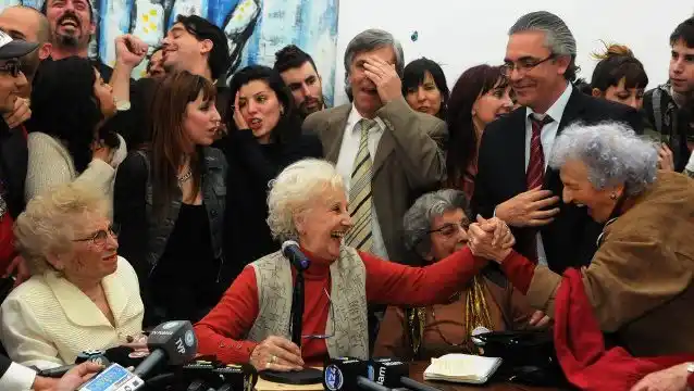 Las Abuelas de Plaza de Mayo encontraron al nieto número 115