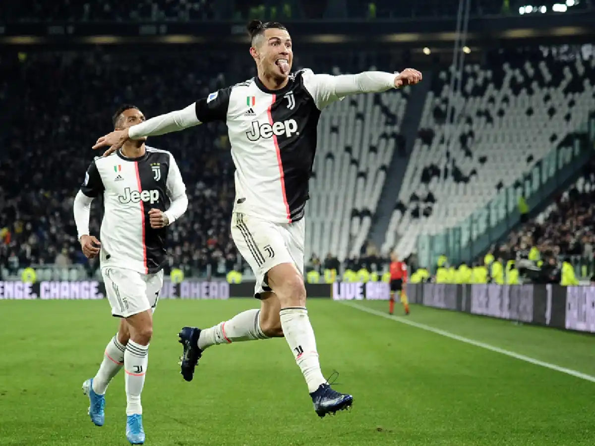 Juventus ganó con un doblete de Cristiano