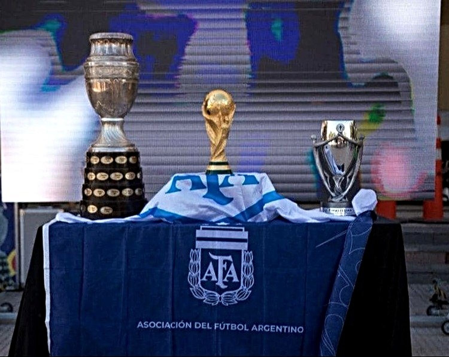 Además de la Copa del Mundo, estarán en Tandil la Copa América y la de la Finalissima
