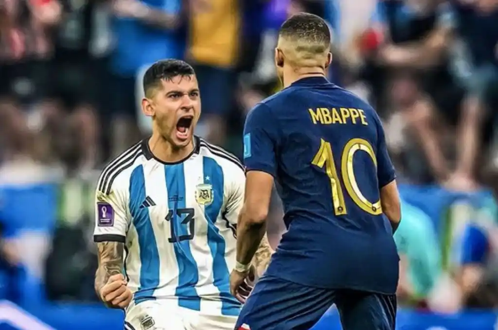 Cuti Romero contó por qué le gritó un gol en la cara a Mbappé en la final del Mundial