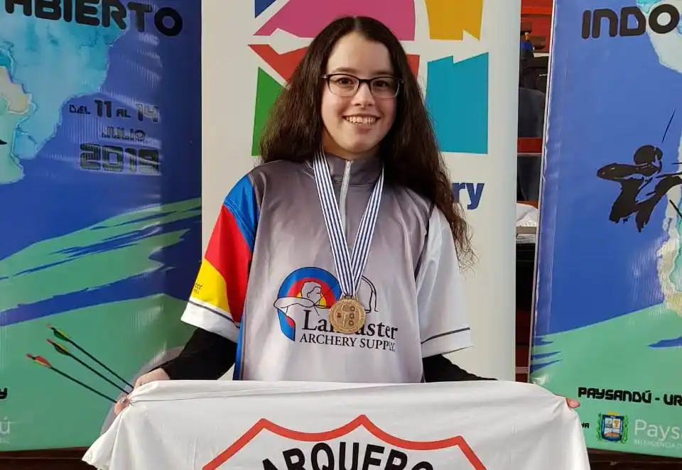 Shaiel Peters campeona sudamericana