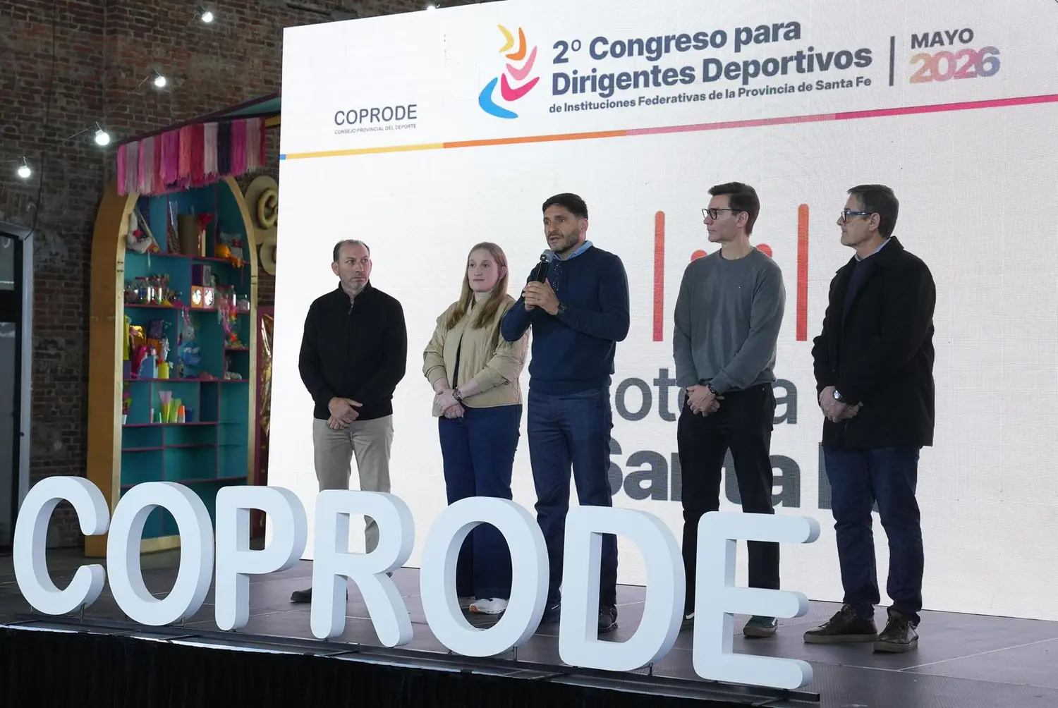 Pullaro participó del cierre del Segundo Congreso de Dirigentes Deportivos