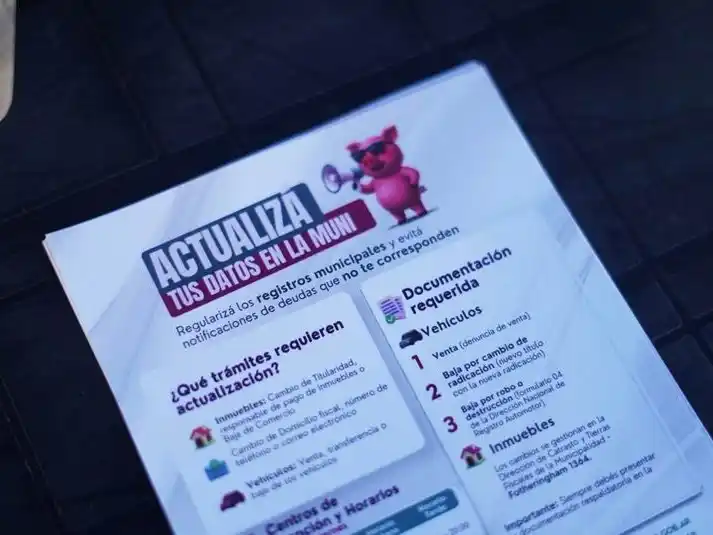 La comuna impulsa campaña de actualización 
de datos para proteger el bolsillo del vecino
